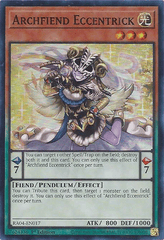 Archfiend Eccentrick - RA04-EN017 -  (Super Rare) - 1st Edition